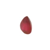 Natural Ruby Gemstone | Pear Facet Cut 5.2 Carat VVS Clarity Glass Filled Pigeon Blood Red Color 12.2x9.5mm Loose Stone | July Birthstone