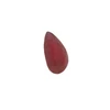 Natural Ruby Gemstone | Pear Facet Cut 3.91 Carat VS Clarity Glass Filled Burgundy Red Color 12.5x8mm Loose Stone | July Birthstone