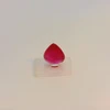 Natural Ruby Gemstone | Pear Facet Cut 0.66 Carat VVS Clarity Glass Filled Carmine Red Color 6.5x4.7mm Loose Stone | July Birthstone