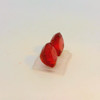 Natural Ruby Gemstone | Cushion Facet Cut 2.66 Carat VVS Clarity 2 Pcs Glass Filled Pigeon Blood Red Color 6x6mm Loose Stones | July Birthstone