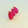 Natural Ruby Gemstone | Pear Facet Cut 4 Carat VVS Clarity 3 Pcs Glass Filled Carmine Red Color 8x6mm Loose Stones | July Birthstone