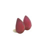 Natural Ruby Gemstone | Pear Facet Cut 18.75 Carat VVS Clarity 2 Pcs Glass Filled Burgundy Red Color 15x11.5mm Loose Stones | July Birthstone