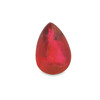 Natural Ruby Gemstone | Pear Facet Cut 3 Carat SI Clarity Pigeon Blood Red Color 8.8x7mm Loose Stone | July Birthstone