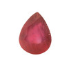 Natural Ruby Gemstone | Pear Facet Cut 9.12 Carat VS Clarity Pigeon Blood Red Color 14.2x11.2mm Loose Stone | July Birthstone
