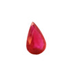 Natural Ruby Gemstone | Pear Facet Cut 5.44 Carat VVS Clarity Pigeon Blood Red Color 14.1x9.5mm Loose Stone | July Birthstone