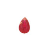 Natural Ruby Gemstone | Pear Facet Cut 4.58 Carat VS Clarity Pigeon Blood Red Color 12x8.10mm Loose Stone | July Birthstone