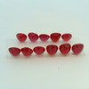 Natural Ruby Gemstone | Oval Facet Cut 30.47 Carat VS1 Clarity 11 Pcs Pigeon Blood Red Color 9x7mm Loose Stones | July Birthstone