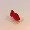 Natural Ruby Gemstone | Oval Facet Cut 2.22 Carat VS Clarity 2 Pcs Carmine Red Color 7x5mm Loose Stones | July Birthstone