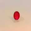 Natural Ruby Gemstone | Oval Facet Cut 0.89 Carat VVS Clarity Pigeon Blood Red Color 7x5mm Loose Stone | July Birthstone