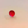 Natural Ruby Gemstone | Oval Facet Cut 0.89 Carat VVS Clarity Pigeon Blood Red Color 7x5mm Loose Stone | July Birthstone