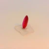 Natural Ruby Gemstone | Oval Facet Cut 0.89 Carat VVS Clarity Pigeon Blood Red Color 7x5mm Loose Stone | July Birthstone