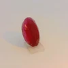 Natural Ruby Gemstone | Oval Facet Cut 5.96 Carat VS Clarity Scarlet Red Color 12x10mm Loose Stone | July Birthstone