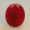 Natural Ruby Gemstone | Oval Facet Cut 5.96 Carat VS Clarity Scarlet Red Color 12x10mm Loose Stone | July Birthstone