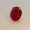 Natural Ruby Gemstone | Oval Facet Cut 4.68 Carat VS Clarity Scarlet Red Color 11x9.3mm Loose Stone | July Birthstone