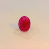 Natural Ruby Gemstone | Oval Facet Cut 2.46 Carat VS Clarity Carmine Red Color 9x7mm Loose Stone | July Birthstone