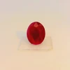 Natural Ruby Gemstone | Oval Facet Cut 1.96 Carat VS Clarity Burgundy Red Color 9x7mm Loose Stone | July Birthstone