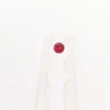 Natural Burma Ruby Gemstone | Round 1.60mm Diamond Cut 0.46 Carat FL Clarity 23 Pcs Pigeon Blood Red Color Loose Stones | July Birthstone