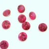 Natural Burma Ruby Gemstone | Round 1.75mm Diamond Cut 0.27 Carat FL Clarity 10 Pcs Pigeon Blood Red Color Loose Stones | July Birthstone