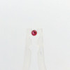 Natural Burma Ruby Gemstone | Round 1.75mm Diamond Cut 0.27 Carat FL Clarity 10 Pcs Pigeon Blood Red Color Loose Stones | July Birthstone