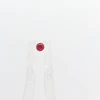 Natural Burma Ruby Gemstone | Round 1.70mm Diamond Cut 0.82 Carat FL Clarity 34 Pcs Pigeon Blood Red Color Loose Stones | July Birthstone