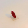 Natural African Ruby Gemstone | Oval Flower Cut 3 Carat I Clarity Burgundy Red Color 10x8mm Loose Stone | July Birthstone