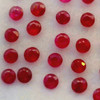 Natural African Ruby Gemstone | 49 Pieces Round 2mm Micro Step Cut 2.57 Carat VS1 Clarity Burgundy Red Color Loose Stones | July Birthstone