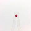 Natural African Ruby Gemstone | 49 Pieces Round 2mm Micro Step Cut 2.57 Carat VS1 Clarity Burgundy Red Color Loose Stones | July Birthstone