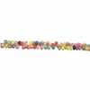 Multi Sapphire Gemstone Beads Briolette Cut Pear Shape 63 Pcs Pastel Ombre Color 213 Carats Precious Gemstone Beads 9 Inch Strand Jewelry Making