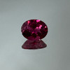 Natural Rubellite Oval 9x7mm Checker Cut 2.01 Cts SI1 Clarity | Fuchsia Pink Color Brazil | Pink Tourmaline October Birthstone Loose Gemstone