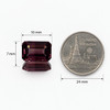 Natural Pink Tourmaline Octagon 10x7mm Step Cut 2.59 Cts VVS Clarity | Rosewood Pink Color Brazil October Birthstone | Jewelry Making Loose Gemstone