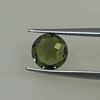 Natural Green Tourmaline Round Flower Facet Cut 1.58 Cts VS2 Clarity 8.2mm | Basil Green Color Brazil October Birthstone | Loose Gemstone