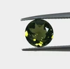 Natural Green Tourmaline Round 8mm Flower Facet Cut 1.58 Cts VS2 Clarity | Basil Green Color Brazil October Birthstone | Loose Gemstone