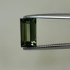 Natural Green Tourmaline Baguette Step Cut 3.40 Cts VVS Clarity 10.7x5.9mm | Parakeet Green Color Brazil October Birthstone | Loose Gemstone