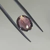 Natural Pink Tourmaline Oval Checker Cut 4.48 Cts VVS Clarity 11.3x8.5mm | Blush Pink Color Brazil October Birthstone | Jewelry Making Loose Gemstone