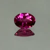 Natural Rubellite Oval Checker Cut 1.61 Cts VVS Clarity 9.1x6.7mm | Intense Pink Color Brazil | Rubellite October Birthstone Loose Gemstone