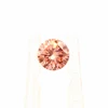 Lab Grown Diamond Round 4.23mm Brilliant Cut Light Pink Color 0.25 Cts Custom Jewelry Designing