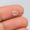 Lab Grown Diamond Round 4.23mm Brilliant Cut Light Pink Color 0.25 Cts Custom Jewelry Designing