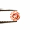 Light Pink Color Lab Grown Diamond Round 3.89mm Brilliant Cut 0.25 Cts Jewelry Making Loose Stone