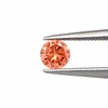 Lab Grown Diamond Intense Pink Color Round 3.58mm Brilliant Cut 0.19 Cts Custom Jewelry Making