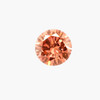 Lab Grown Diamond Round 5.82mm Brilliant Cut Vivid Pink Color 0.74 Cts Loose Diamond Jewelry Making