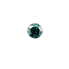 Lab Grown Diamond Round 5mm Brilliant Cut Deep Blue Color 0.475 Cts Custom Jewelry Designing
