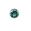 Diamond Lab Grown Round 5.08mm Deep Blue Color Brilliant Cut 0.48 Cts Loose Diamond