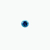 Diamond Lab Grown Deep Blue Color Round 5.40mm Brilliant Cut 0.61 Cts Designer Jewelry Making