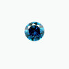 Diamond Lab Grown Deep Blue Color Round 5.40mm Brilliant Cut 0.61 Cts Designer Jewelry Making
