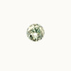 Diamond Lab Grown Greenish Blue Color Round 6.49mm Brilliant Cut 1 Cts Loose Diamond Jewelry Making