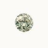 Diamond Lab Grown Greenish Blue Color Round 6.49mm Brilliant Cut 1 Cts Loose Diamond Jewelry Making