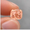 Lab Grown Diamond Light Pink Color Cushion 7.5x7mm Brilliant Cut 2.15 Cts Loose Diamond