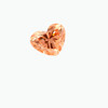 Intense Pink Color Diamond Lab Grown Heart 8x6.5mm Brilliant Cut 1.6 Cts Jewelry Making Loose Stone