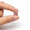 Intense Pink Diamond Lab Grown Square 2.49mm Princess Cut Custom Fancy Jewelry Making