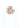 Certified Diamond Lab Grown Fancy Intense Pink Color Round 5mm Brilliant Cut 0.75 Cts Custom Jewelry Stone